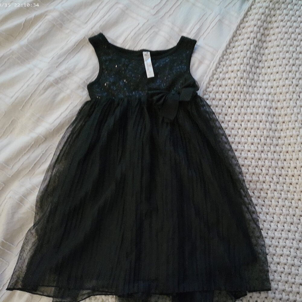 Girls Black Cherokee Dress